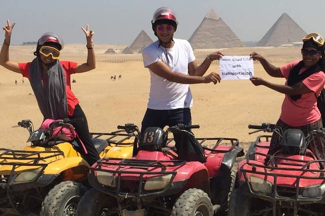Custom Tour to Giza Pyramids and Desert ATV - Who should book this, and who might not love it