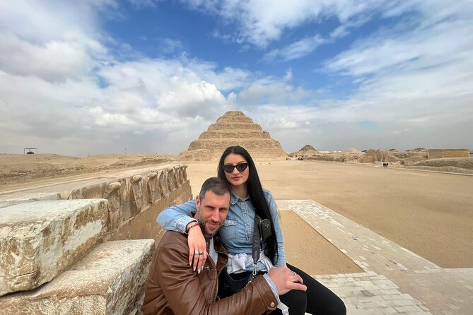Dahshur Bent Pyramids , Sakkara Step Pyramids and Memphis Old City - Getting out of Cairo: pickup, AC, and how long you’ll actually be gone