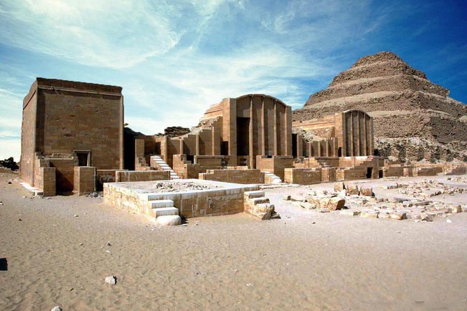 Dahshur Pyramids, Memphis and Sakkara Pyramid Day Tour - Memphis: Alabaster Sphinx and Ramses II in a Tight 45 Minutes