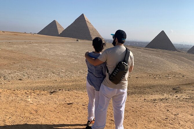 Day Tour to Giza Pyramids And Sphinx with food included - The Real Win: Hotel Pickup + Private Pace