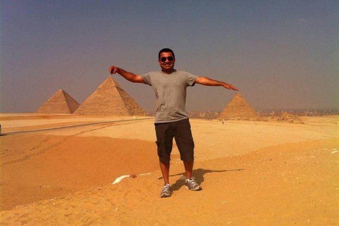 Day Tour to Giza Pyramids Memphis City Saqqara and Felucca on the Nile - Giza Pyramids Complex: Great Pyramid Views, Sphinx Time, and Quick Photo Stops