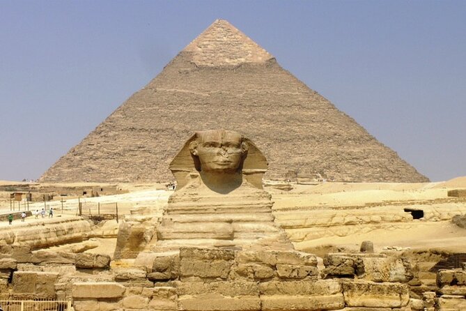 Day tour to Giza Pyramids, Memphis & Sakkara - Giza Plateau: The Big Pyramids and the Sphinx Up Close