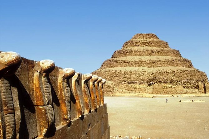 Day Tour to Giza Pyramids, Sphinx, Sakkara Pyramids and Dahshur Pyramids - Great Sphinx: a short stop that still hits hard