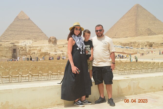Day Tour Visit Pyramids, Sphinx, Saqqara and Memphis - Valley Temple and the Sphinx connection you can actually understand