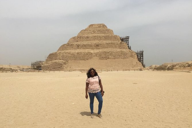 Day tour with Guide to Giza Pyramids, Sakkara, Dahshur and Memphis - Memphis and Mit Rahina Museum: ancient capital artifacts and a craft stop