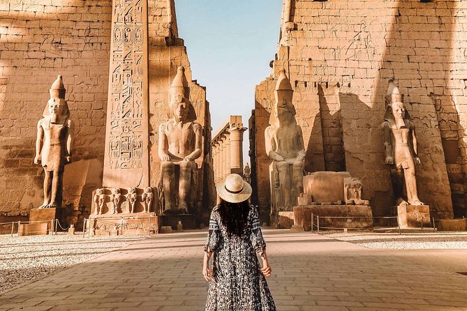 Day Trip To Luxor From Cairo By Plane Including Lunch - Karnak From the Avenue of Sphinxes: Columns, Obelisks, and Sacred Lake