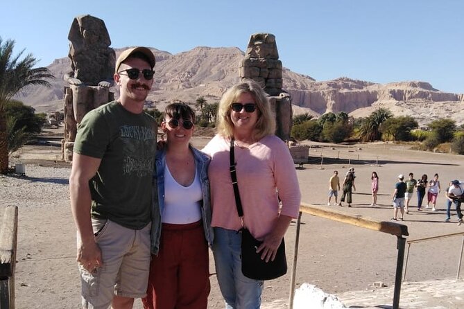 Day Trip to Luxor from Cairo by Plane including traditional Lunch - Colossi of Memnon: Amenophis III statues and a classic Nile-facing pause