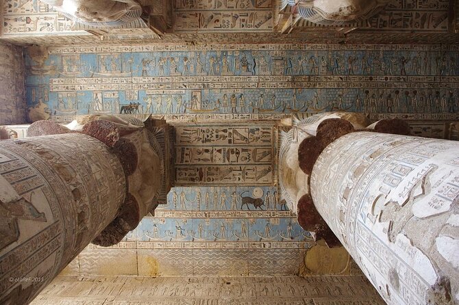 Dendera & Karnak: 7-Hour Private Tour of Egypt's Sacred Temples - Stop 2: Dendera Temple Complex and the Hathor details to hunt for