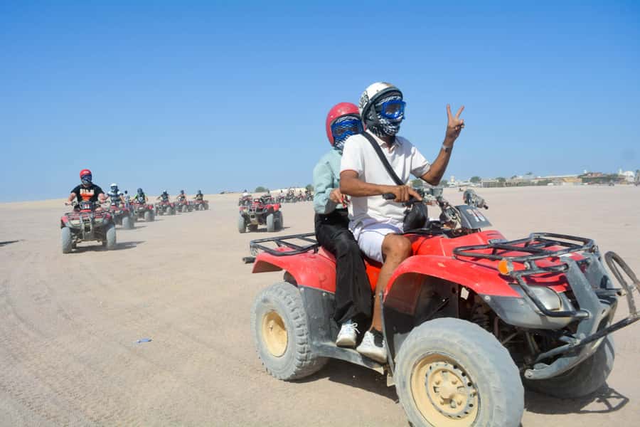 Desert Sunset Quad Bike ATV for 50Km, Oriental Show, Dinner, - Quick key points to know before you go