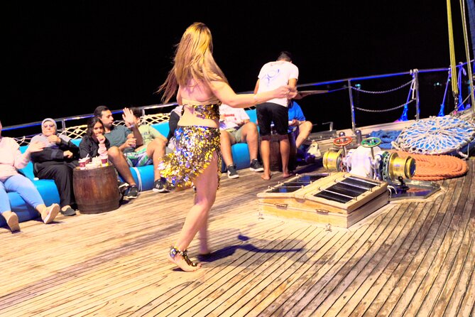 Dinner Cruise with Oriental Show & Seafood Buffet from Sharm El Sheikh - Red Sea and Sinai sailing time: what the cruise portion gives you