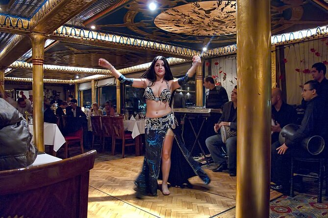 Dinner Cruise with private Transfers in Nile River - Entertainment lineup: singers, Awan folk show, Tannoura, and belly dancing