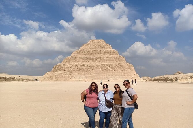 Discover The Essentials Of Egypt ' Cairo & Giza & Alexandria ' - Saqqara and Memphis: Step Pyramid Beginnings and Pharaoh Statues