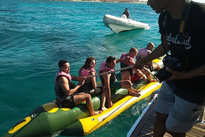 Dolphin tour & banana boat fun with snorkeling from Hurghada - Group Size and Boat Atmosphere: Not a Crowded Cram