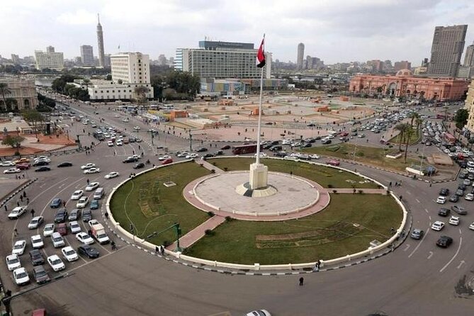 Downtown Cairo Half-Day Tour with Egyptian Dinner - Crossing to Liberation Square: what you see is political, so learn to read it