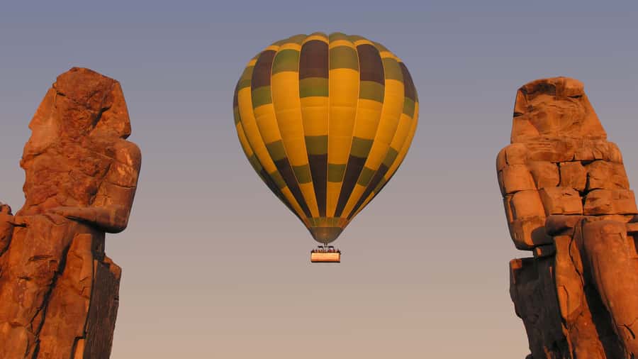 East and west banks private day tour included Balloon Ride - Valley of the Kings: big-name tombs in a tightly managed visit