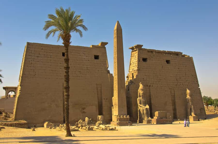 East and west banks private day tour included Balloon Ride - Temple of Queen Hatshepsut at Deir El Bahari: why this stop feels different