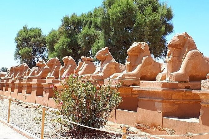 East Bank in Luxor Day Tour Karnak temple and Luxor Temple - Private A/C pickup and transfers that keep things calm