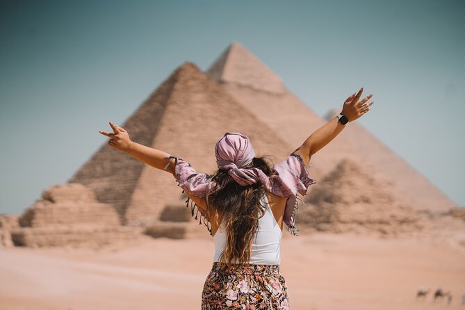 Egypt Luxury Photoshoot & Full Day Private Day Tour at Giza - Stop 3: Valley Temple of Khafre for the quieter, architecture-focused moment