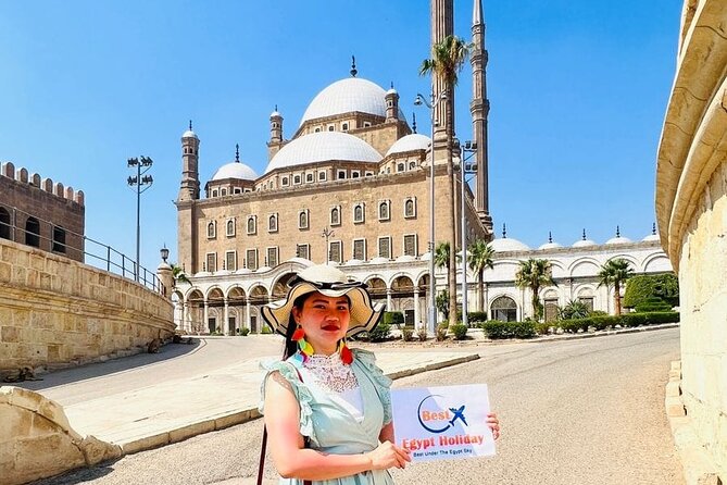 Egyptian Museum Citadel and Old Cairo Day, professional driver - Mosque of Muhammad Ali and the Citadel Court Views
