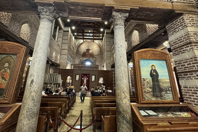 Egyptian Museum, Citadel and Old Cairo Full Day Tour - Old Cairo Coptic Churches: Abu Serga, the Hanging Church, and More