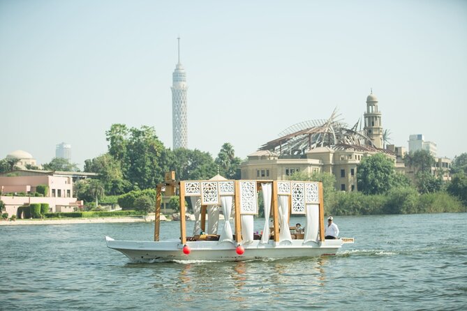 Elite Boats Tour in Cairo & Giza with Drinks Included - Cairo Tower: seeing the tallest landmark from the river