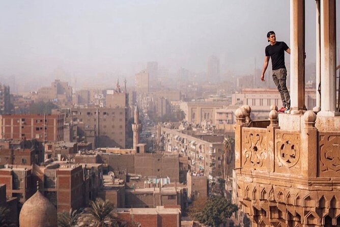 Engage with Egyptian Life - Tahrir Square at Night: A Bright, Central Counterpoint