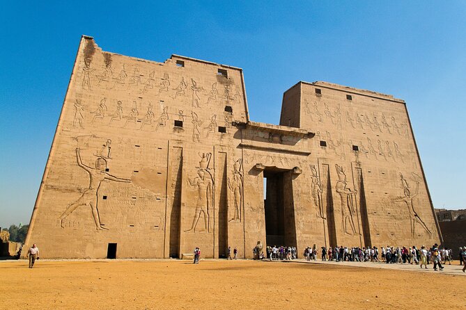 Enjoy 4 nights Nile cruise Luxor,Aswan&Abu Simbel from Cairo by plane - Edfu and Kom Ombo: Horse Carriage to Horus, Then the Double Temple