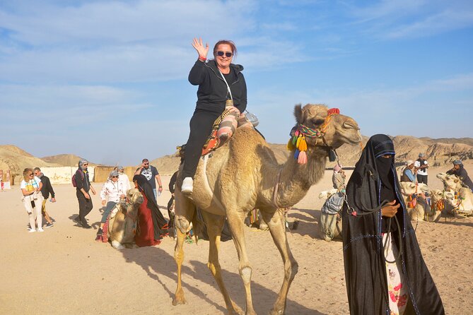 Enjoy with 1 - Hour Camel Ride with Transportation in Hurghada - The on-site briefing: trainers, calm animals, and cooling care