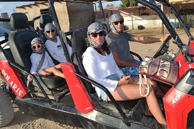 Family or double buggy safari & bedouin village in Sharm - Pickup, mobile ticket, and how the day flows