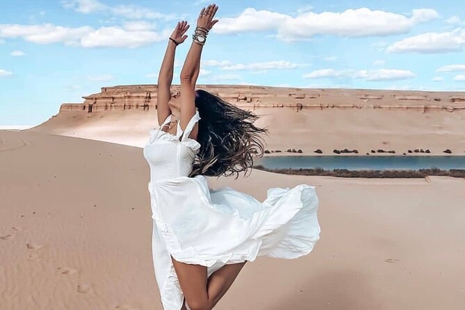 Fayoum 4x4 Safari Adventure, Sandboarding, Lunch, Felucca - Waterfalls, gazelles, and the Mudawara Mountains viewpoint payoff