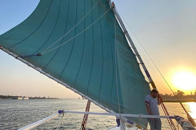 Felucca in Luxor Amazing Sunset sailing {Private} 2 Hours - A private felucca sunset on the Nile: what you’re really buying