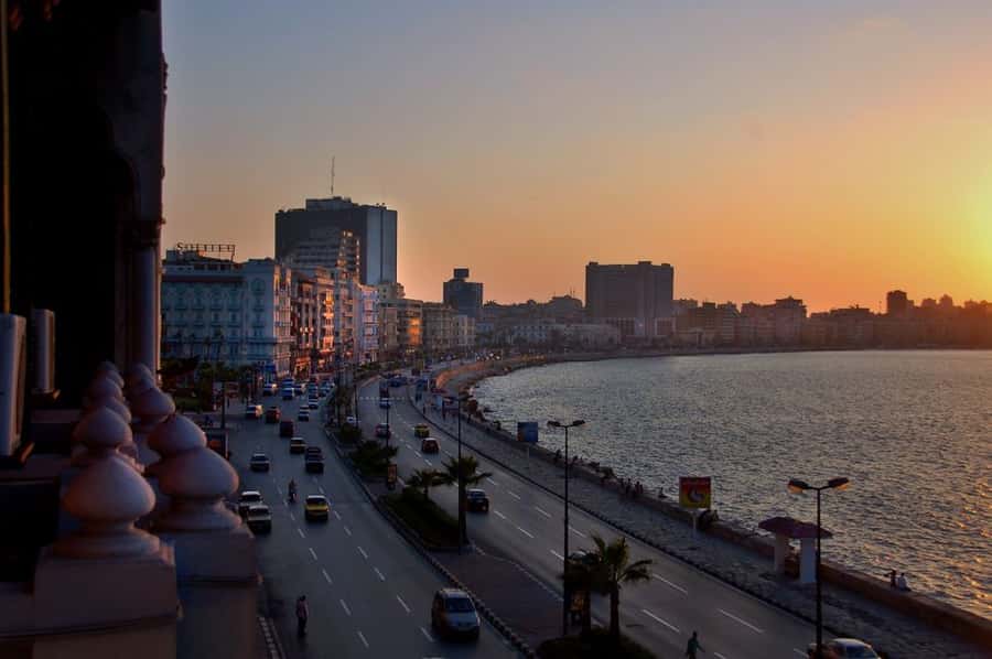 From Alexandria Port: Alexandria Day Tour - St. Mark’s Cathedral and the old downtown drive: history you can see from the road
