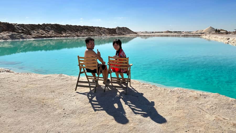 From Cairo: 3-Day Siwa Oasis Tour with Salt Lake Swim - Siwa salt-water floating: Oasis Lodge nights and sunset at Fatnas Island
