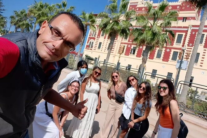 From Cairo: Alexandria Catacomb, Lighthouse, Citadel Trip & Lunch - Roman Amphitheater + Sunken-Harbor Stories + Pompey’s Pillar