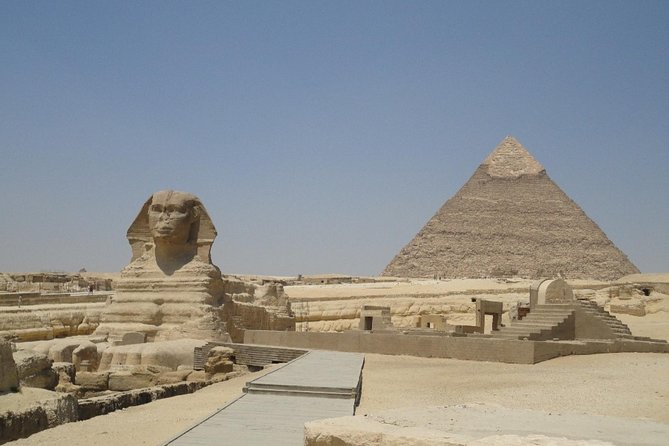 From Cairo: Private Crowd Free Half Day Pyramids Adventure - Walking the Giza Plateau: Cheops, Khafre, and Menkaure