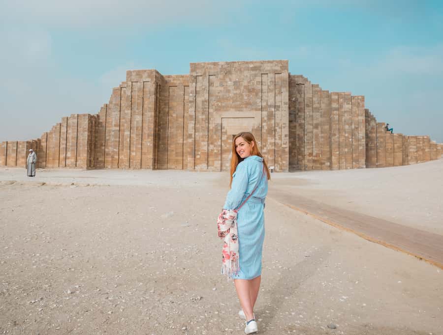From Cairo: Pyramids of Giza, Sphinx, Saqqara & Memphis Tour - Sphinx and Valley Temple of Khafre: the part that feels mythic and human
