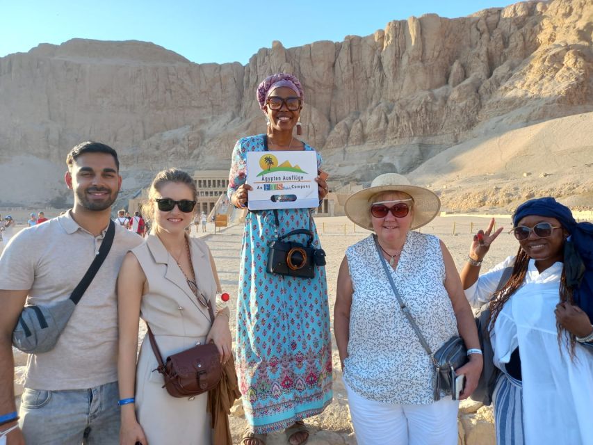 From Cairo: Small-Group Day Trip to Luxor by Plane - Colossi of Memnon: two statues, your imagination does the rest