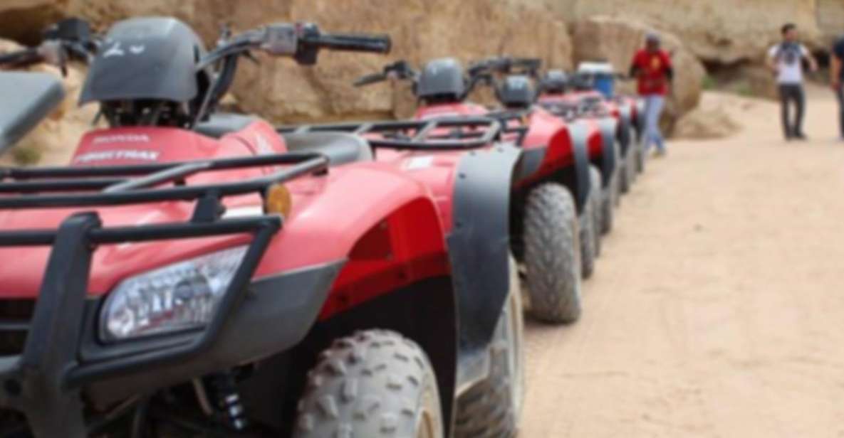 From El Gouna: Dry Canyon Quad Bike Morning Tour - Bedouin camp stop: complimentary drinks and shisha, plus a cultural pause