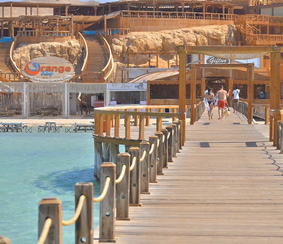 From Hurghada: Giftun Island Cruise with Lunch & Watersports - Orange/Nemo Island: white sand, a real beach break, and the photo advantage