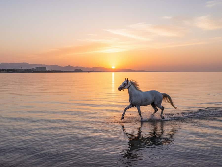From Hurghada: Red Sea Sunrise and Desert Horseback Riding - Choosing your timing: sunrise breakfast, sunset dinner, and stargazing