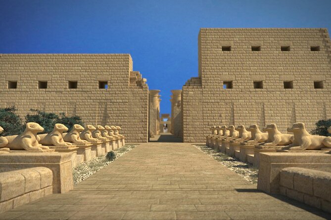 From luxor : Private Day Tour West and East Bank - Karnak Temple: When Scale Becomes the Main Character