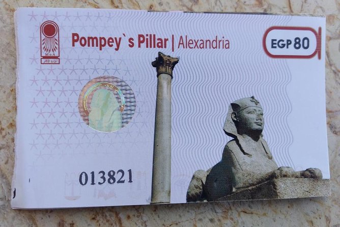 Full-Day Alexandria Private Guided Tour from Cairo with Lunch - Pompey’s Pillar and Serapis Temple Ruins: Rome Still Has a Presence