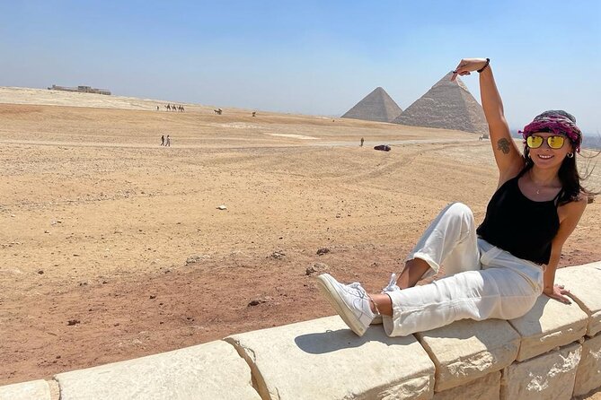 Full day Giza Pyramids with camel safari - Your Guide: How Amany’s Style Improves the Day