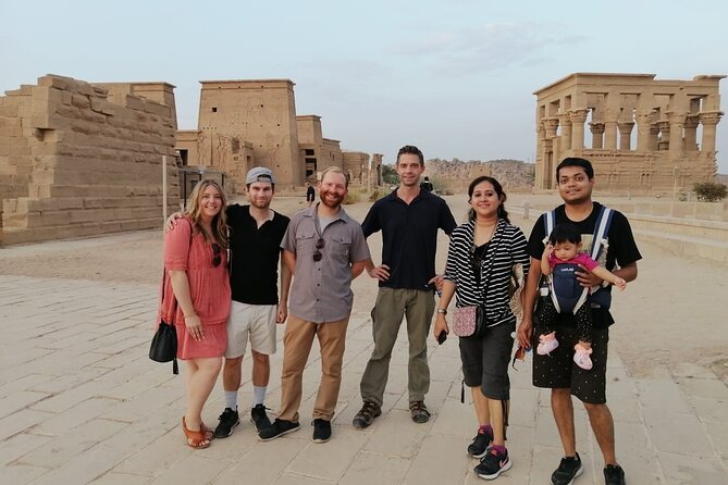 Full Day Guided Tour to Unfinished Obelisk, High Dam and Philae Temple by Boat - The guide factor: how names like Michael, Aida, Mina, and Irhan show up