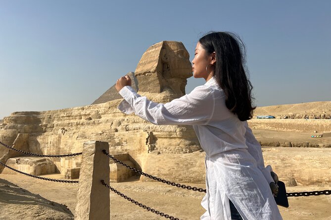 Full Day Private Giza Pyramids, Sphinx, Saqqara and Memphis Tour - Memphis: Outdoor Statues, Ramesses II, and a Quick Hit of Capital Power