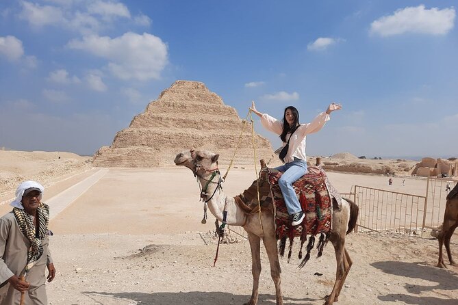 Full-Day Private Tour Giza Pyramids Saqqara and Memphis ( Included BBQ lunch ) - Saqqara Step Pyramid Complex: Egypt’s Early Pyramid Experiment