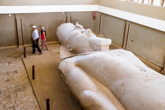 Full Day Private Tour to Giza Pyramids, Memphis, and Sakkara - Memphis and Mit Rahina Museum: Ramses II and the Alabaster Sphinx