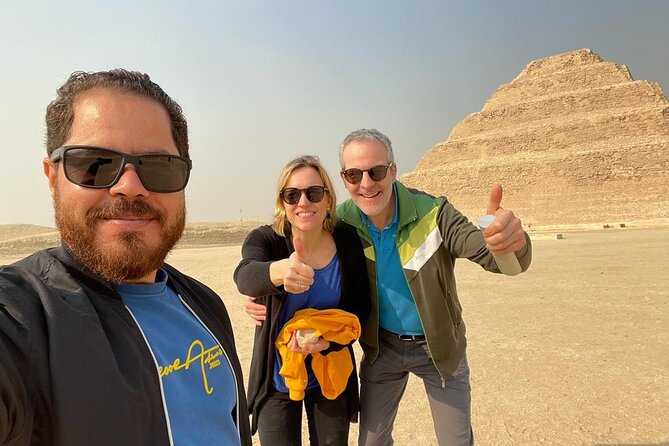 Full-Day Private Tour to Giza Pyramids, Sphinx, Memphis & Saqqara - Dahshur Bent and Red Pyramids: A Timing Check You Should Do