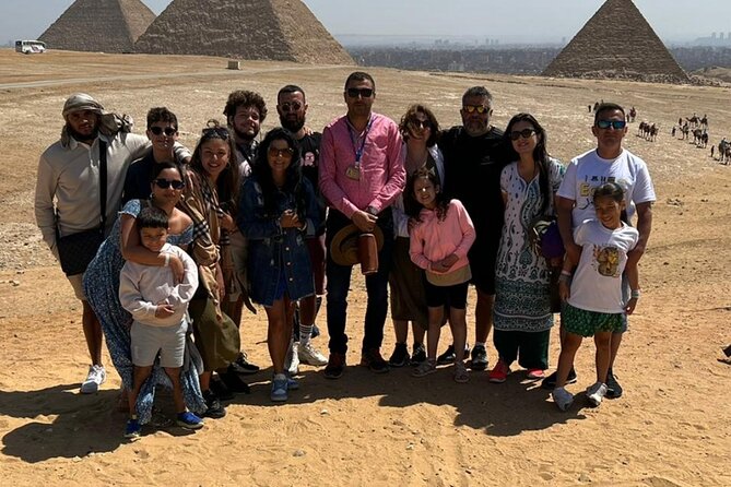 Full-Day Private Tour to Pyramids of Giza, Sphinx, Sakkara pyramid - Giza Pyramids Circuit: Khufu, Khafre, Menkaure (and Time to Walk)