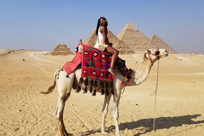 Full day To Giza Pyramids,Egyptian museum & Khan El Khalili Bazar - The Sphinx and Valley Temple: where the story feels physical